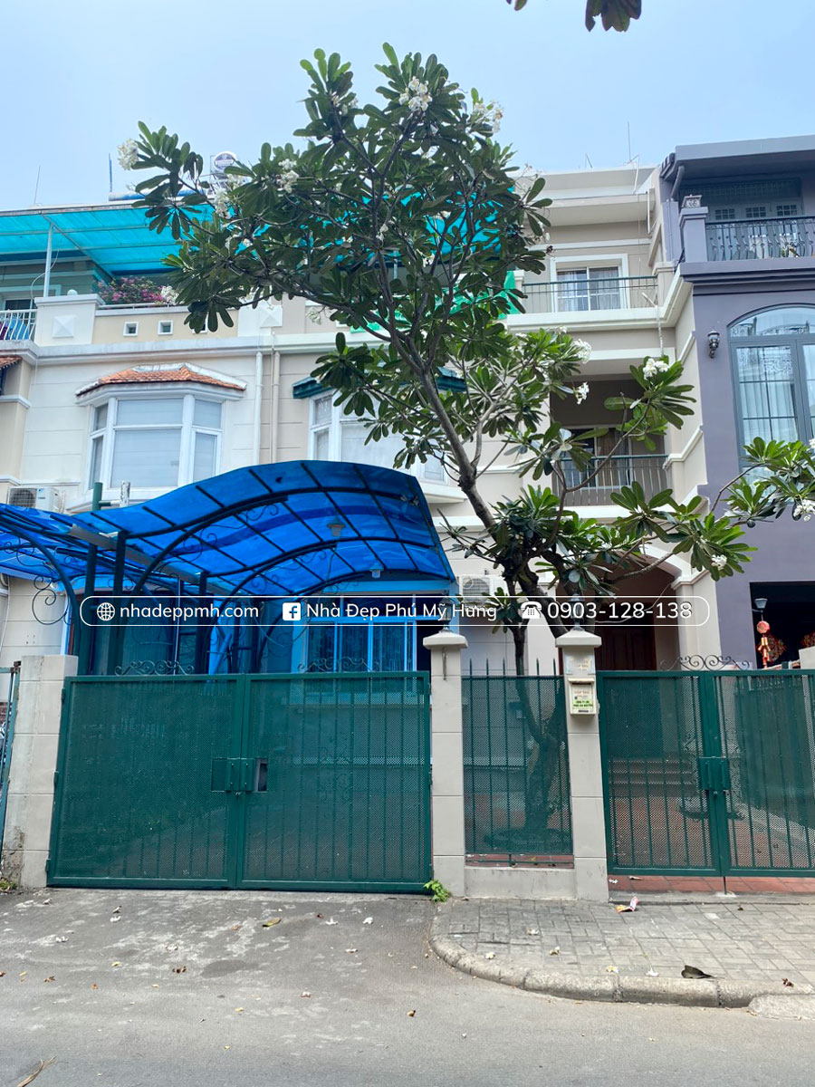 Cho Thuê Biệt Thự Mỹ Thái 1A Căn 2 Mặt Tiền Trước Sau Phú Mỹ Hưng Q7