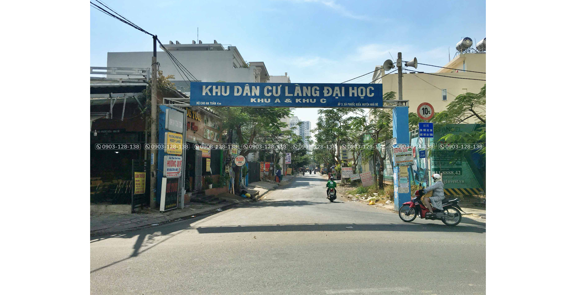 Bán Đất Làng Đại Học Khu C 300m2 Phước Kiển Nhà Bè