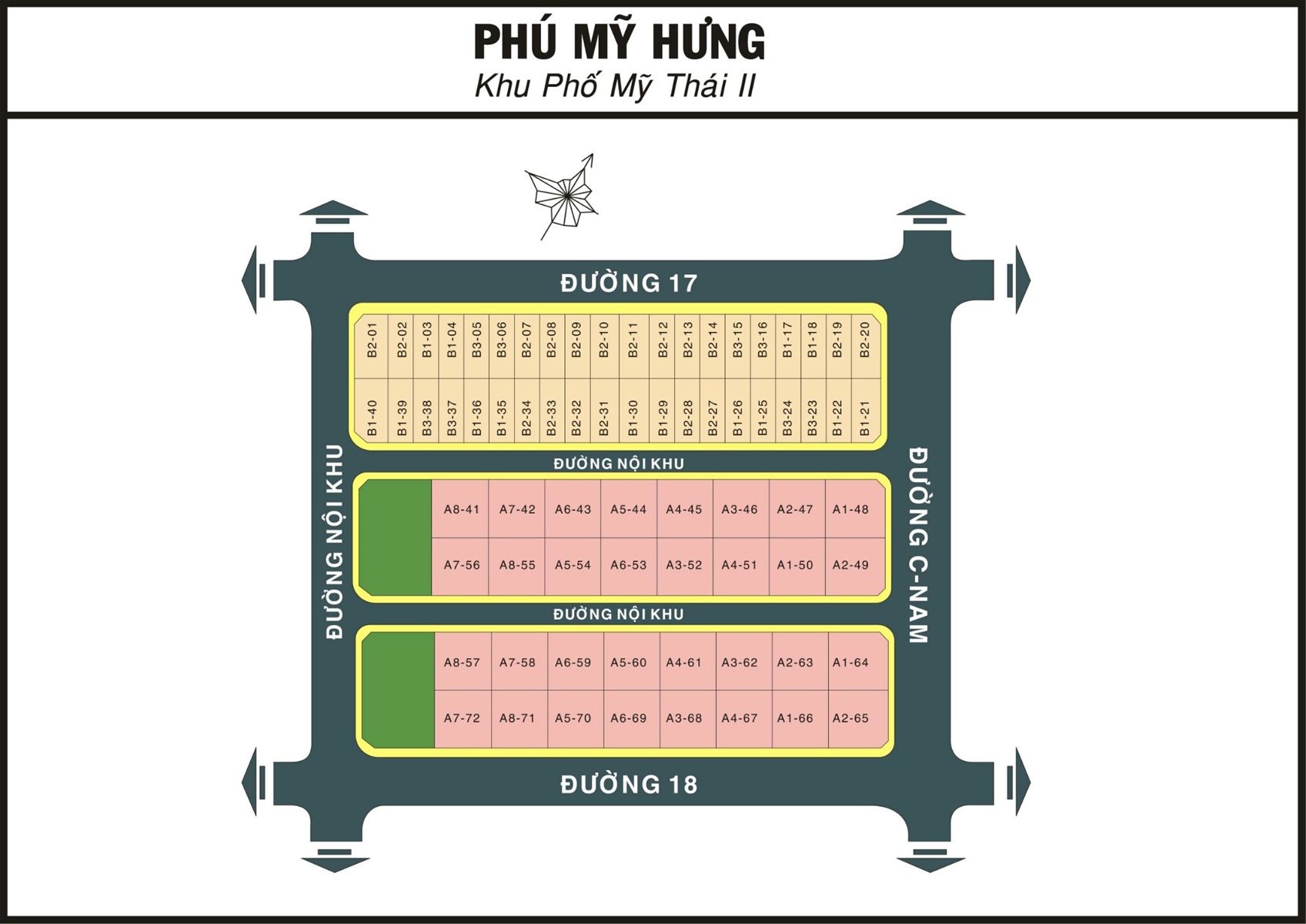 bản đồ mỹ thái 2 phú mỹ hưng