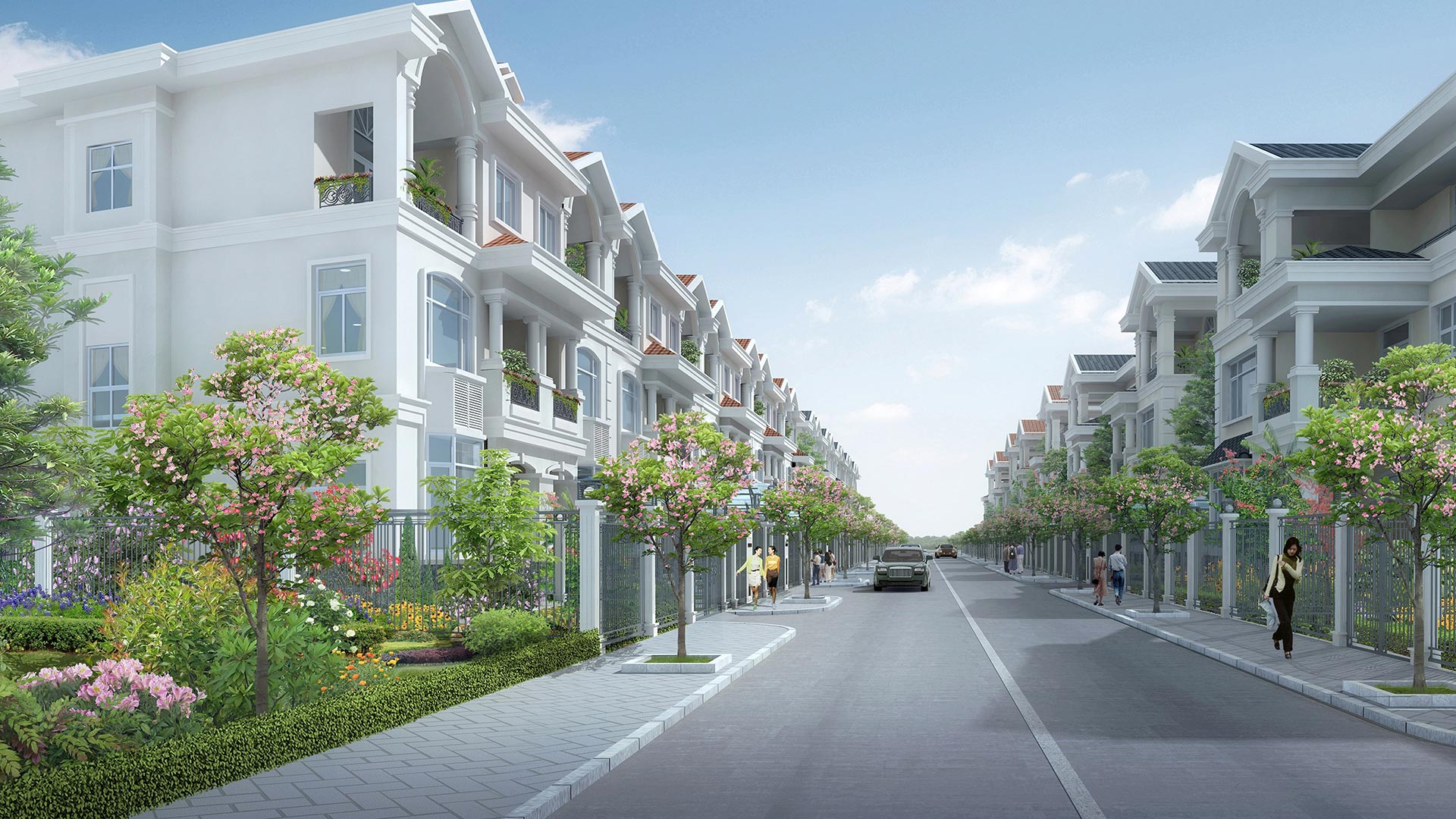 dự án biệt thự nam viên phú mỹ hưng