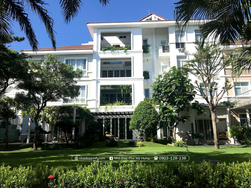 Bán Biệt Thự Liên Kế Chateau Phú Mỹ Hưng Q7 - Căn Góc Hướng Tây Tứ Trạch