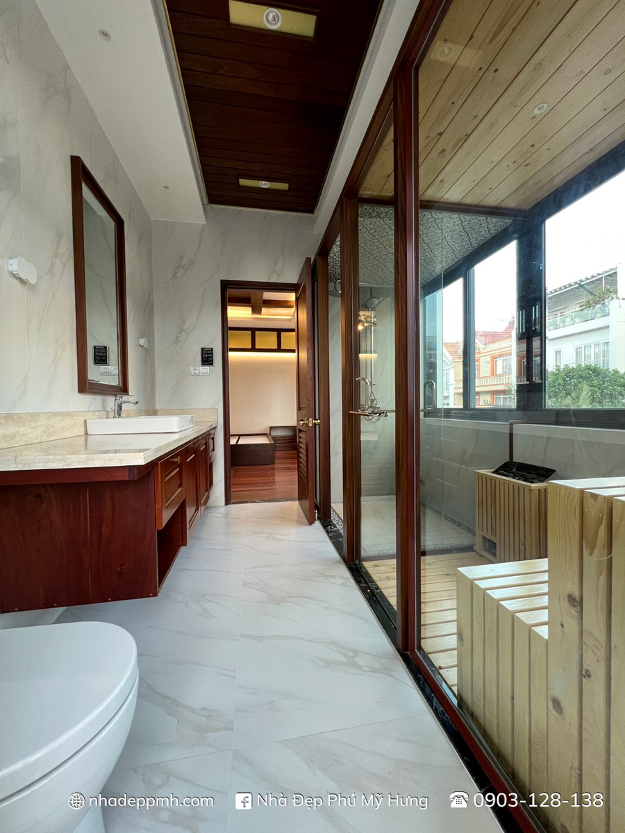 Bán Biệt Thự Đơn Lập A74 Nam Thông 2 Phú Mỹ Hưng Có Hồ Bơi Thang Máy
