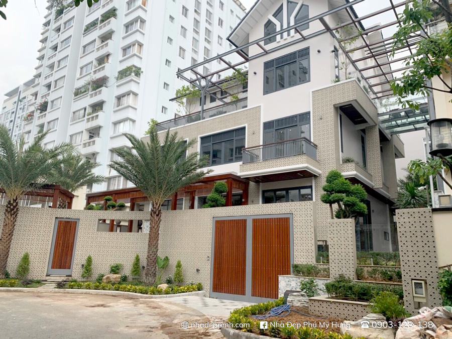 Bán Biệt Thự Đơn Lập A74 Nam Thông 2 Phú Mỹ Hưng Có Hồ Bơi Thang Máy