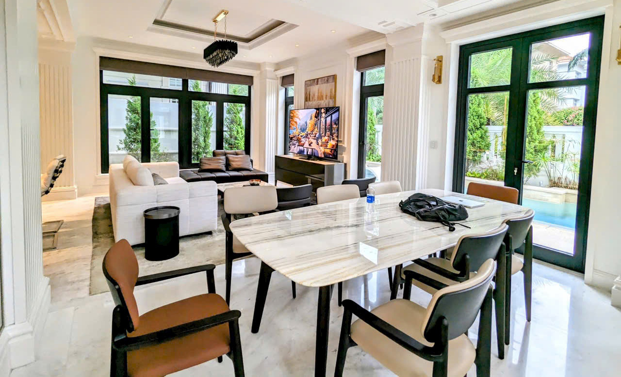 Bán Biệt Thự Đơn Lập Mỹ Kim 2 Góc 2 Mặt Tiền Đường Nguyễn Bính Phú Mỹ Hưng Q7