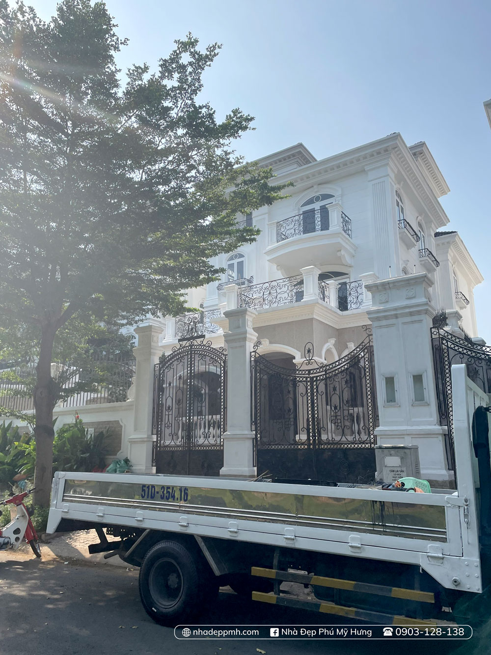 Bán Biệt Thự Đơn Lập Cityland Q7 Hướng Nam View Sông