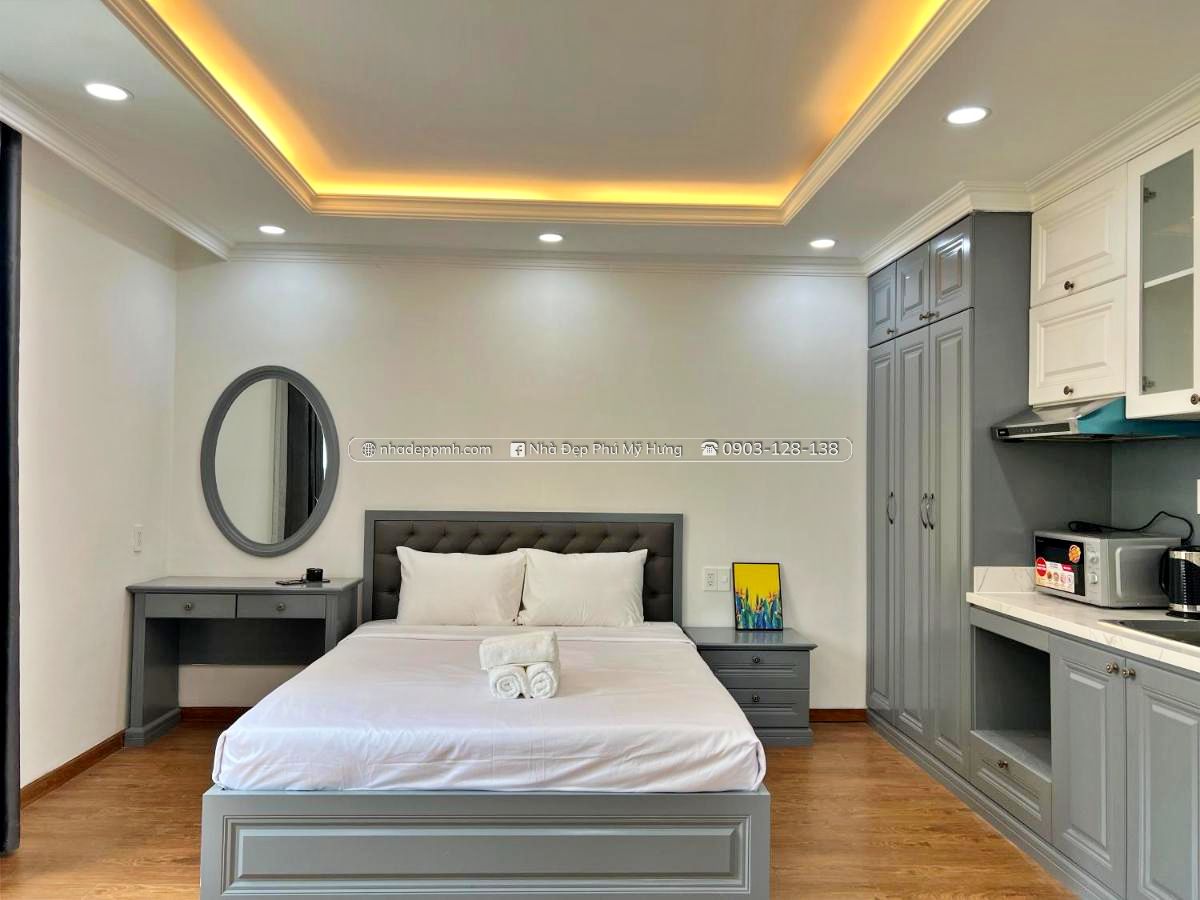 Bán Căn Hộ Dịch Vụ Hưng Gia 4 Góc 2 Mặt Tiền Đường Phan Khiêm Ích Và Phạm Văn Nghị, Phú Mỹ Hưng, Quận 7