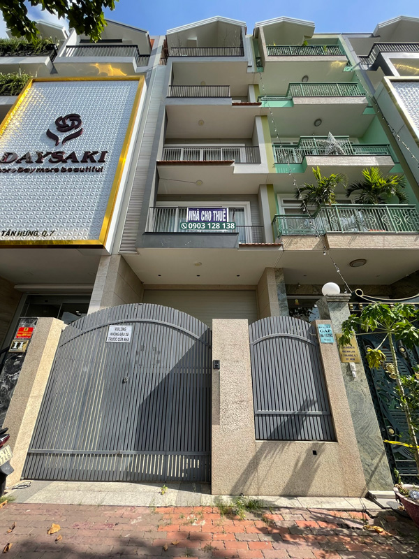 Bán Nhà Phố Đường D4 Him Lam Kênh Tẻ, P.Tân Hưng Q7