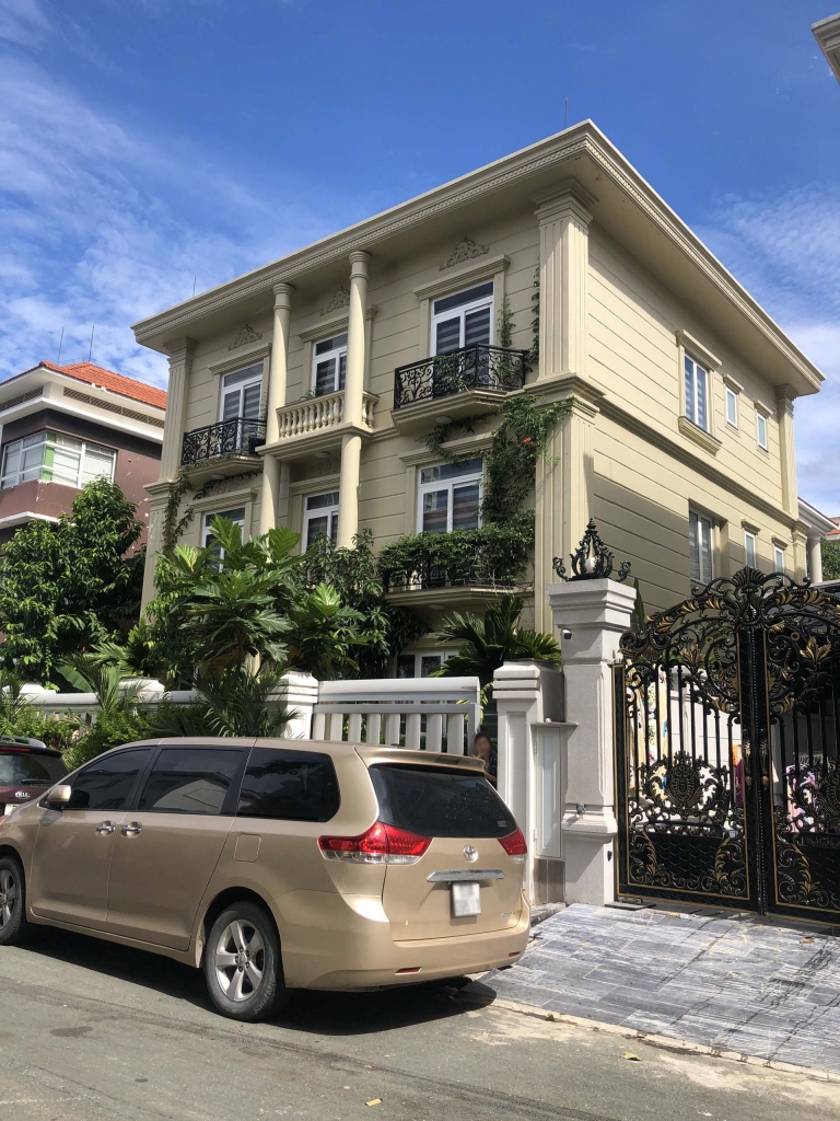 biệt thự đơn lập mỹ hưng