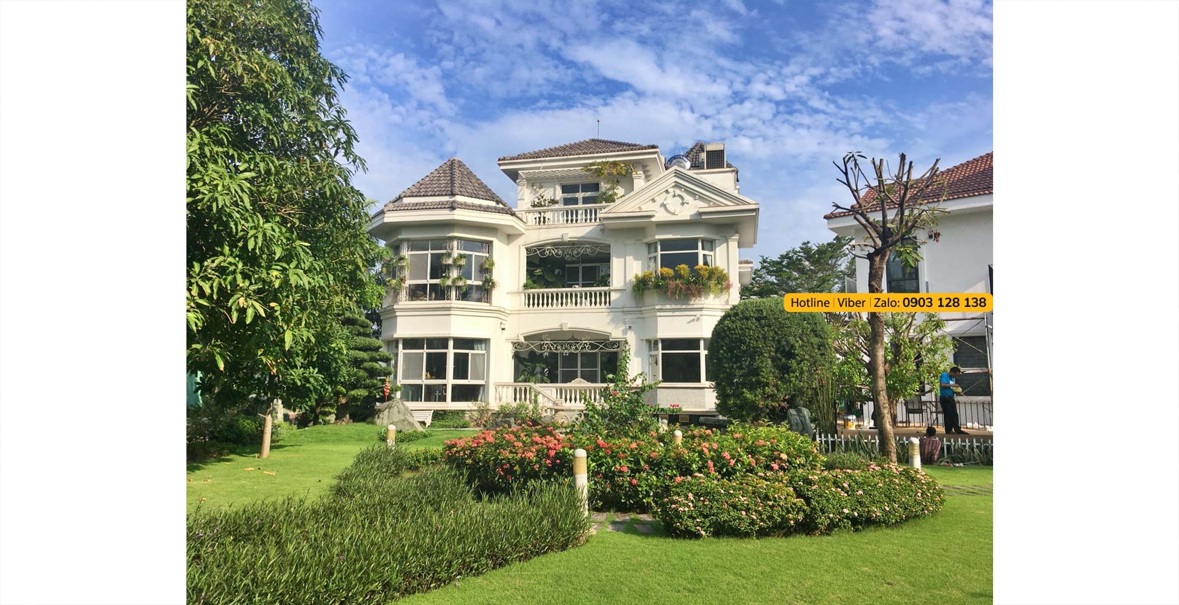 Biệt Thự Chateau 768m2 Căn Góc Công Viên