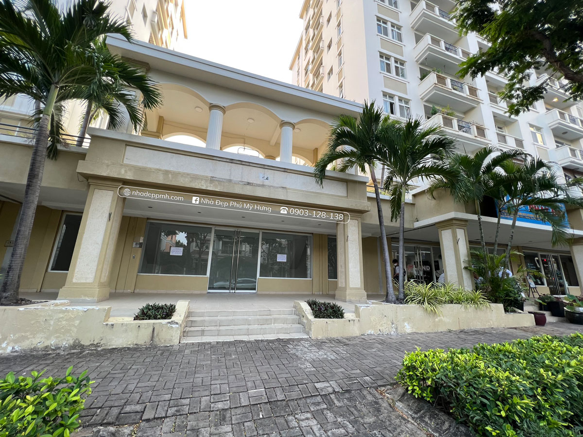 Cho Thuê ShopHouse Số 30 Mặt Tiền Đường C Cảnh Viên 2 Phú Mỹ Hưng, P.Tân Phú, Quận 7